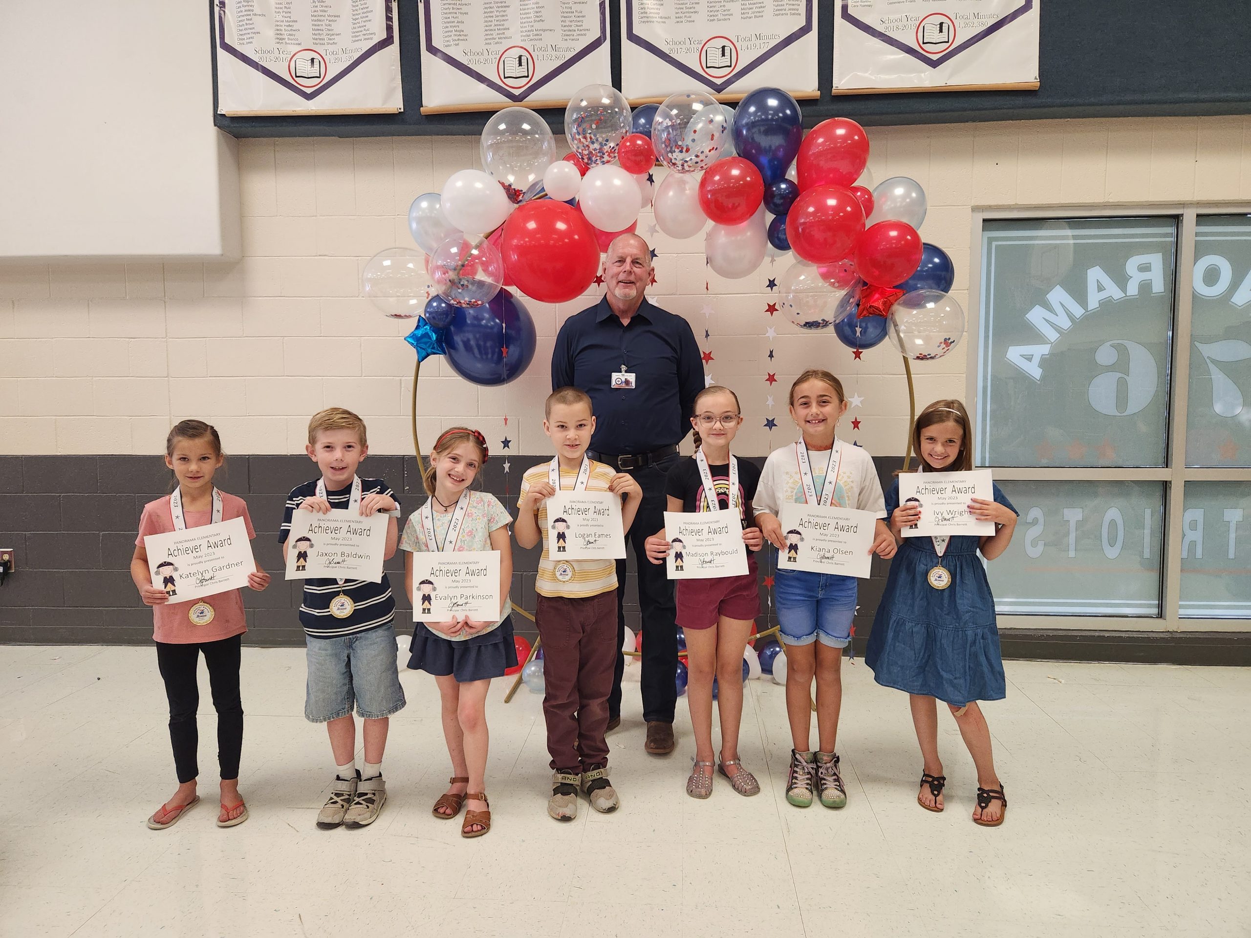 2nd grade participants for the Panorama Achiever